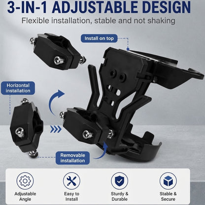🏍️⚙️Foldable bicycle water bottle cage - suitable for scooters, strollers, and cycling