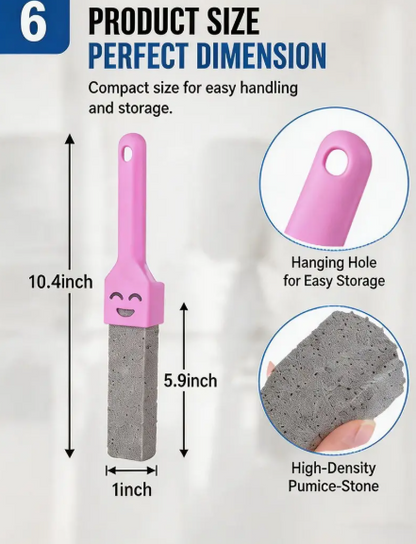 🪥Long-handled granite toilet cleaner