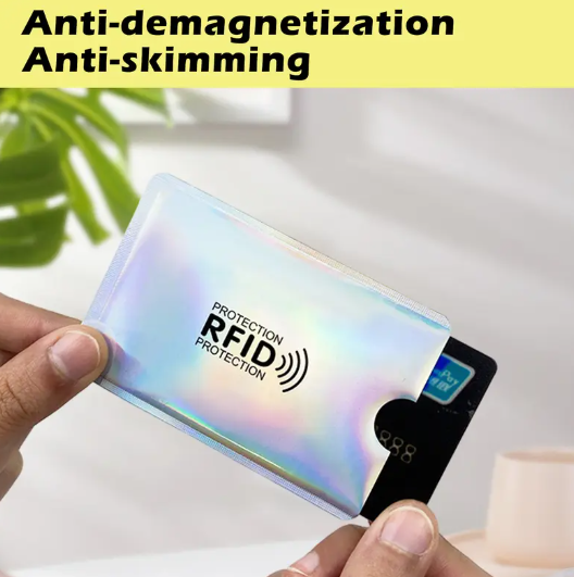 📏Anti-scan RFID shielding card sleeve