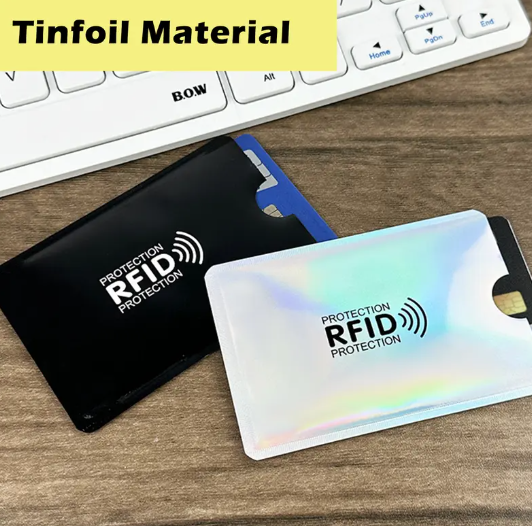 📏Anti-scan RFID shielding card sleeve