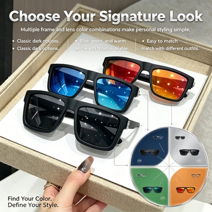 🕶️Men's Polarized Sunglasses – Suitable for Driving, Fishing, and Golfing