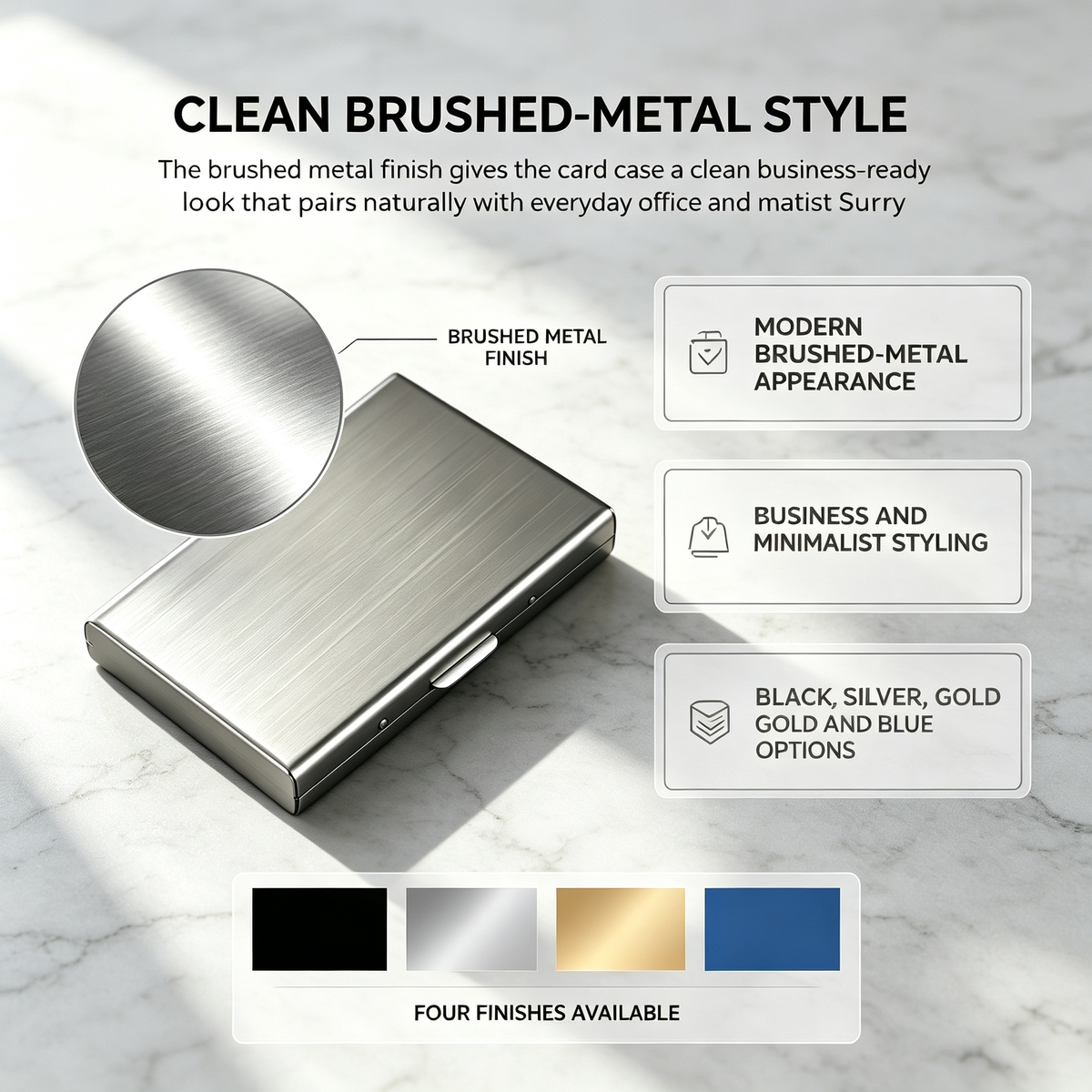 💳Stainless Steel Multi-Card Holder