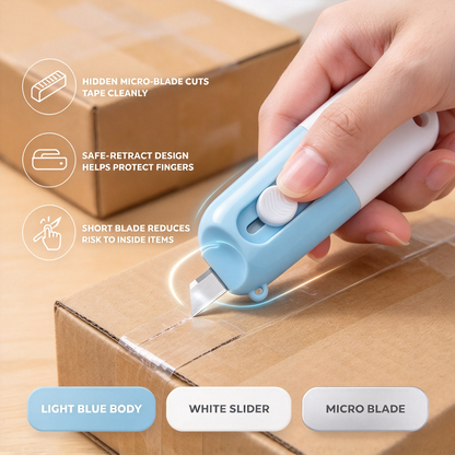 📦2-in-1 Thermal Paper Privacy Eraser & Mini Cutter