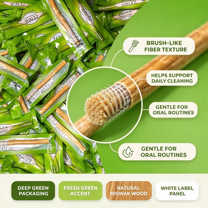 Natural Miswak Toothbrush Stick