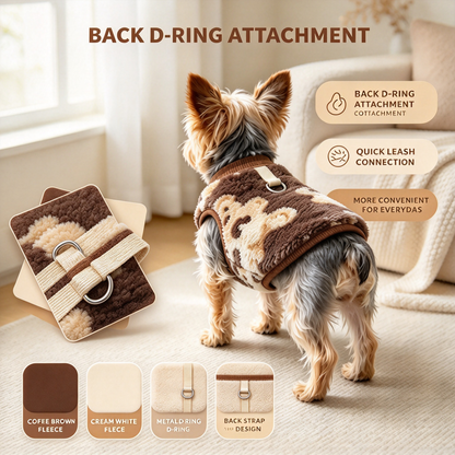 🧸Fleece Vests for Dogs and Cats in Autumn and Winter