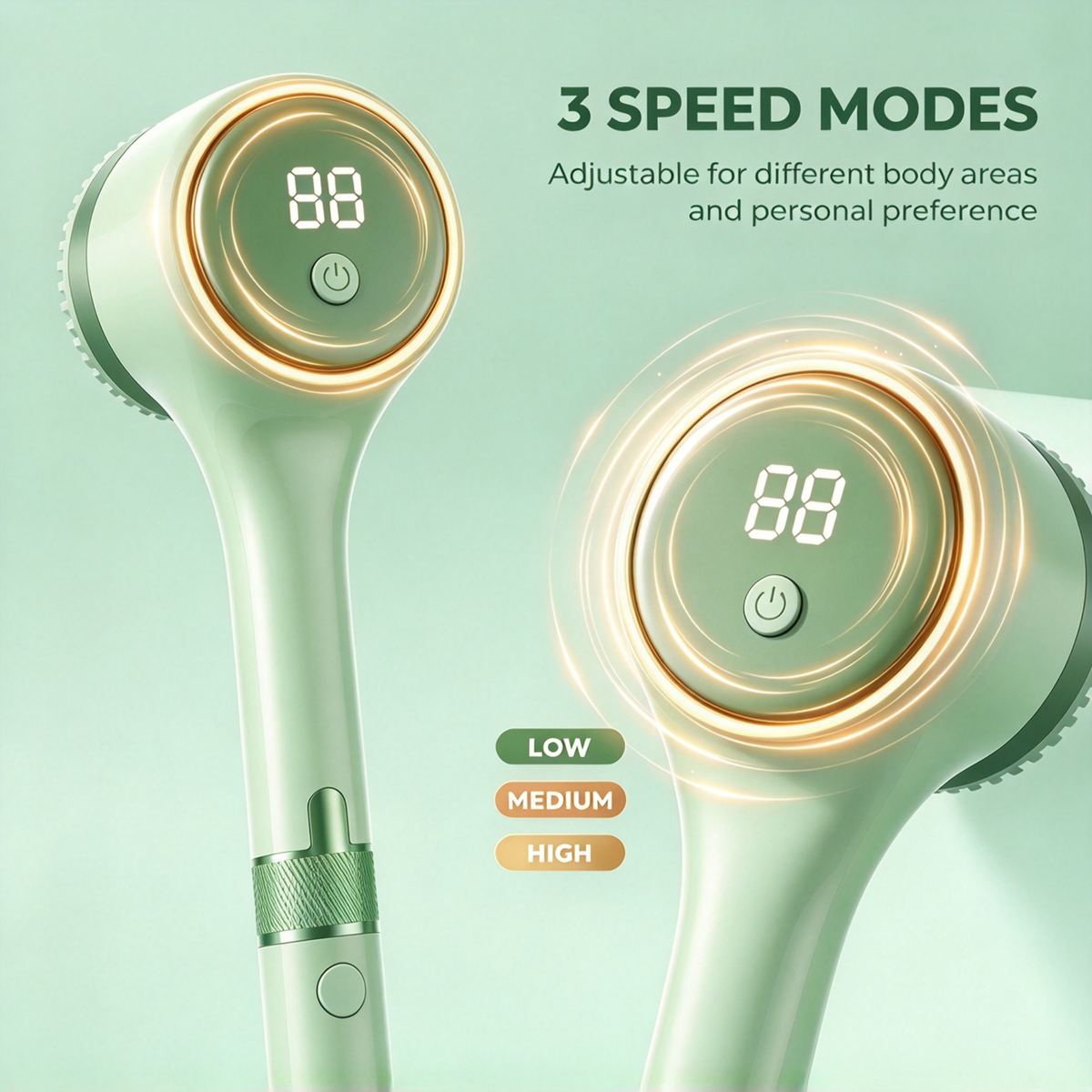 5-in-1 Rechargeable Electric Body Scrubber