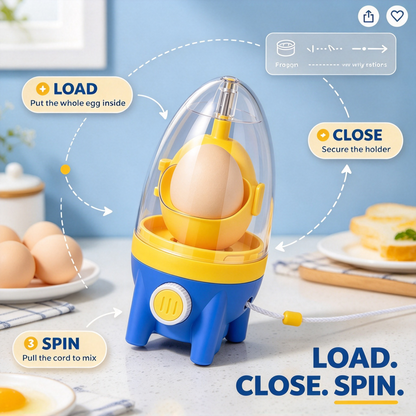 ✨Pull-Cord Egg Mixer
