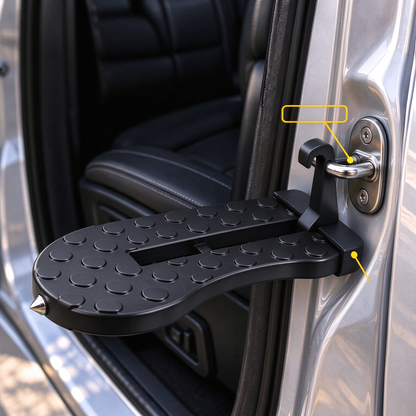 🚗Car Door Step with Built-In Window Breaker
