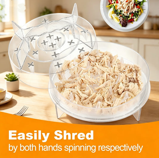 Manual Rotary Large-Capacity Chicken Breast Shredder