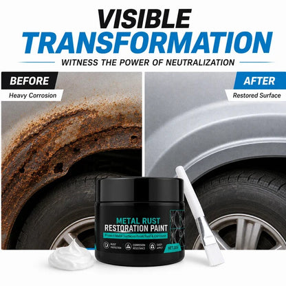 🖤 Restore Rusty Metal Without Replacing It – Black Repair Paste for Gates, Fences & Outdoor Surfaces