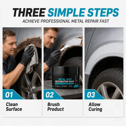 🖤 Restore Rusty Metal Without Replacing It – Black Repair Paste for Gates, Fences & Outdoor Surfaces