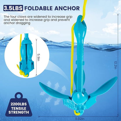 High-End Kayak Folding Anchor Set, Say Goodbye To Boat Drifting