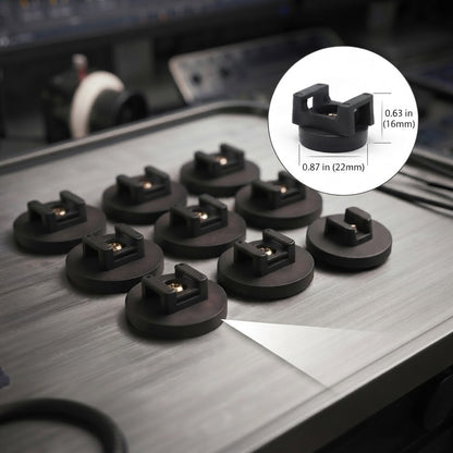 Heavy-Duty Magnetic Cable Tie Mounts(10Pcs)