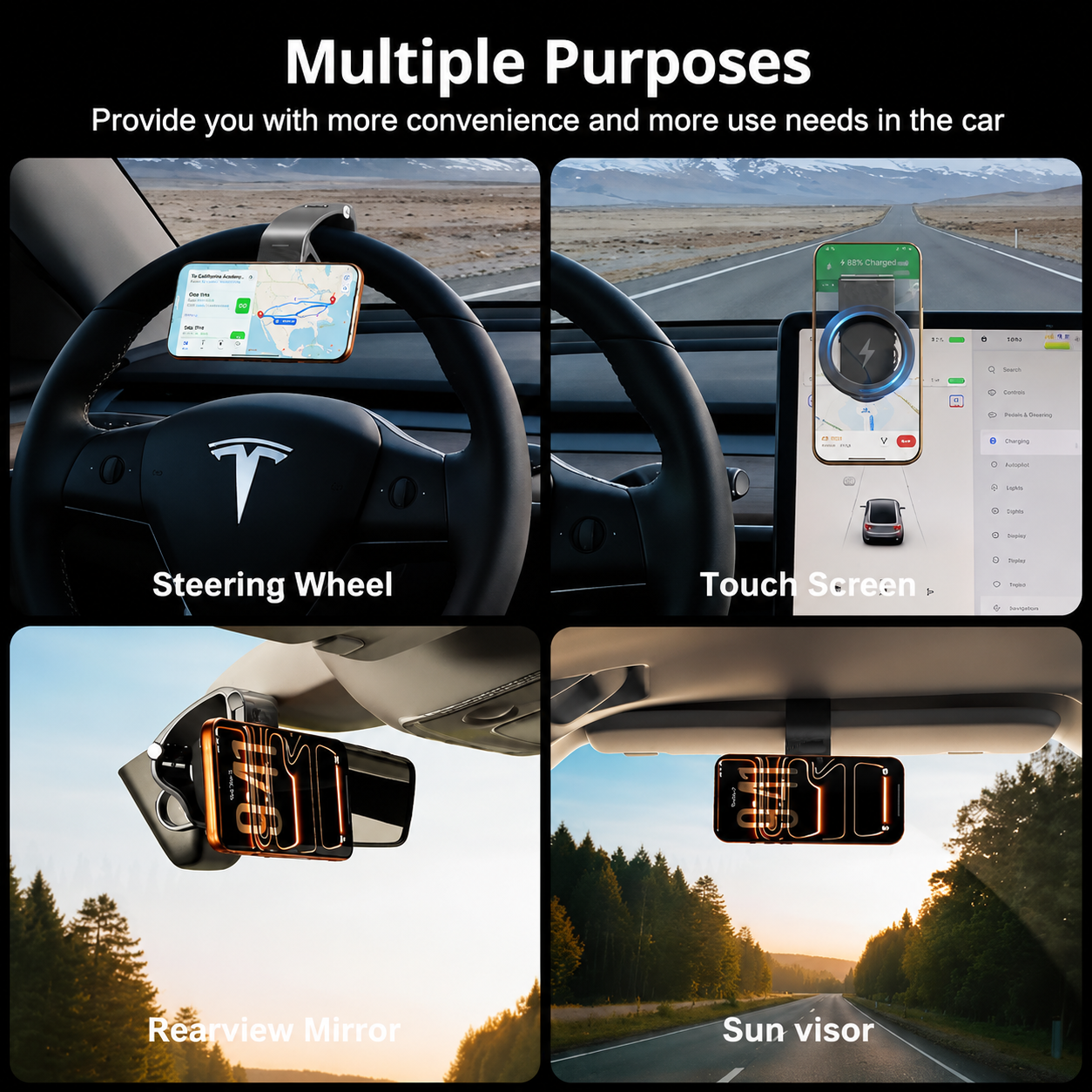 🧲Magnetic car phone holder