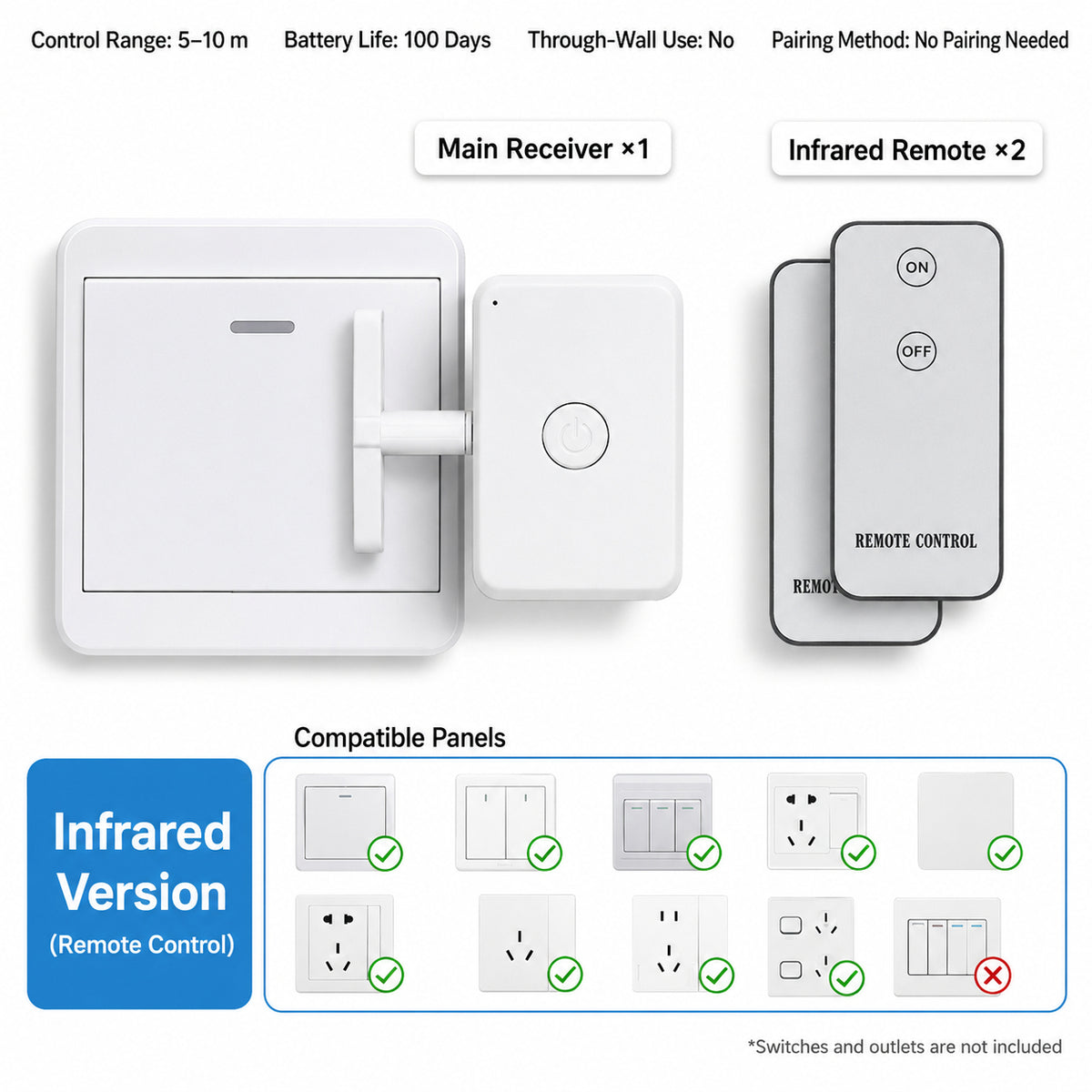 🔥 No-Wiring Wireless Light Switch Pusher | Control Lights From Your Bed 💡