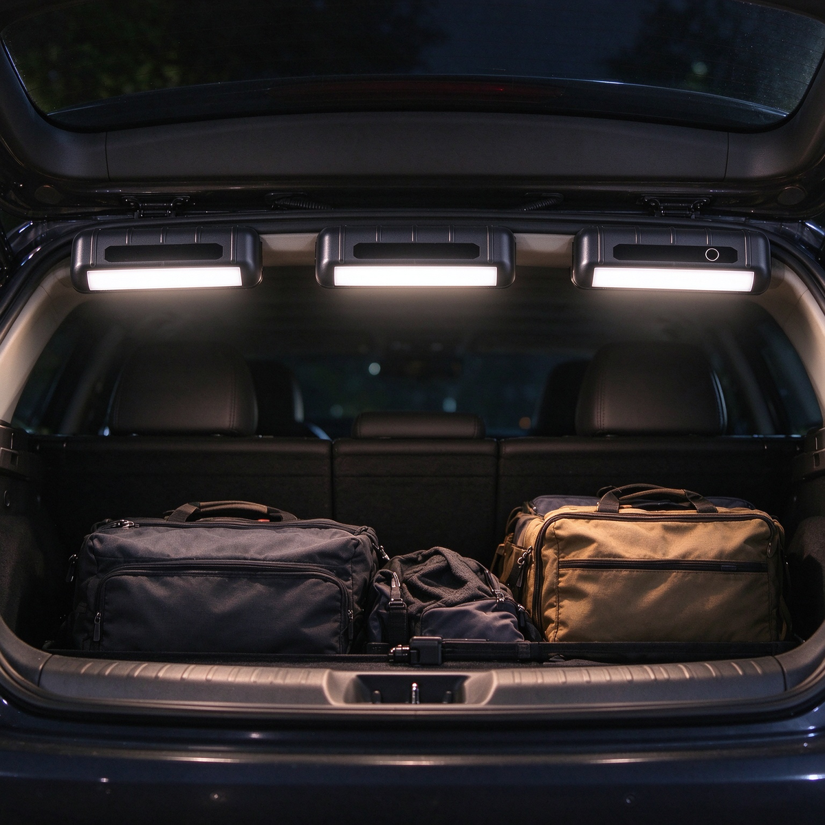 🔧Solar-Powered Motion-Sensing Trunk Light
