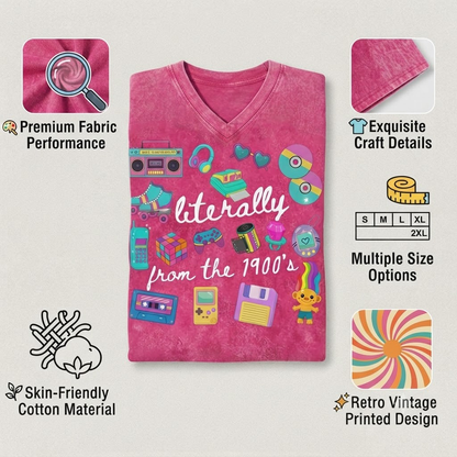 👕Literally From The 1900s shirt, Funny Retro 90's Shirt