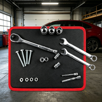 🧲🛠️ Flexible Magnetic Tool Mat & Tray Holder