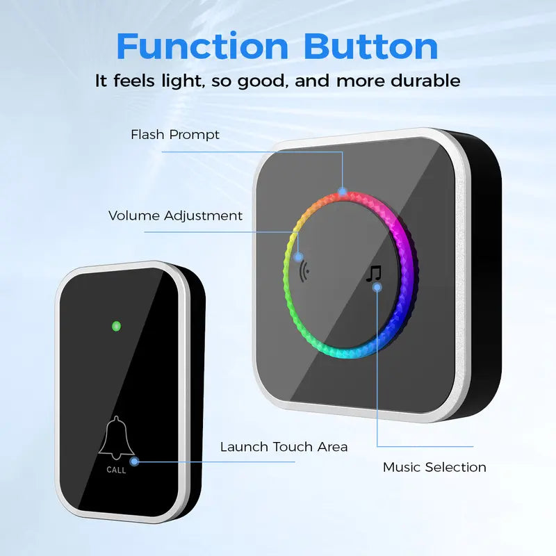🔔Wireless Home Security Door Bell Ringer
