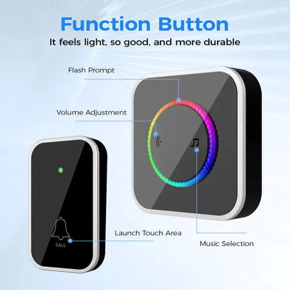 🔔Wireless Home Security Door Bell Ringer