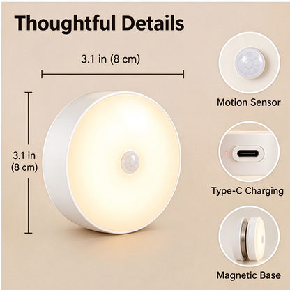 💡Magnetic Induction-Charging Night Light(2 Pack)