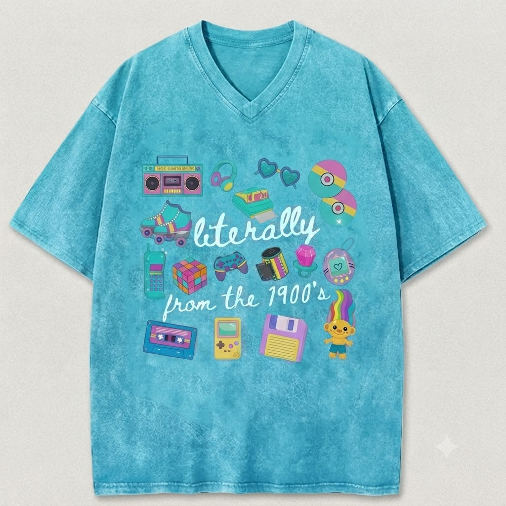 👕Literally From The 1900s shirt, Funny Retro 90's Shirt