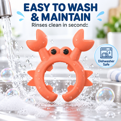 🦀2 Pcs Crab-shaped silicone spatula holder - suitable for pots, ladles, and spatulas