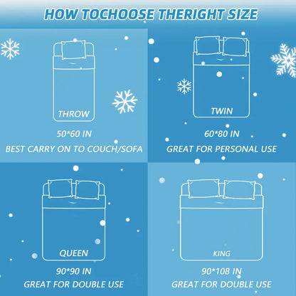 ❄️🛌 Lightweight Inhand Cooling Blanket