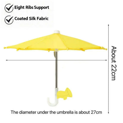 🌂 Universal Adjustable Piggy Umbrella Suction Cup Phone Stand