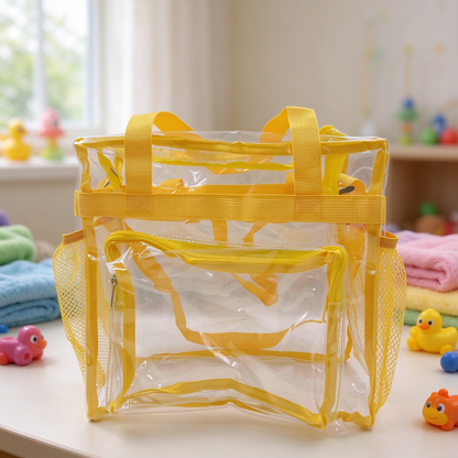 👛Transparent large capacity handbag