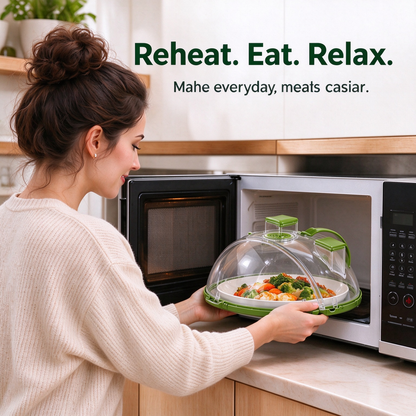 Foldable Microwave Splatter Cover