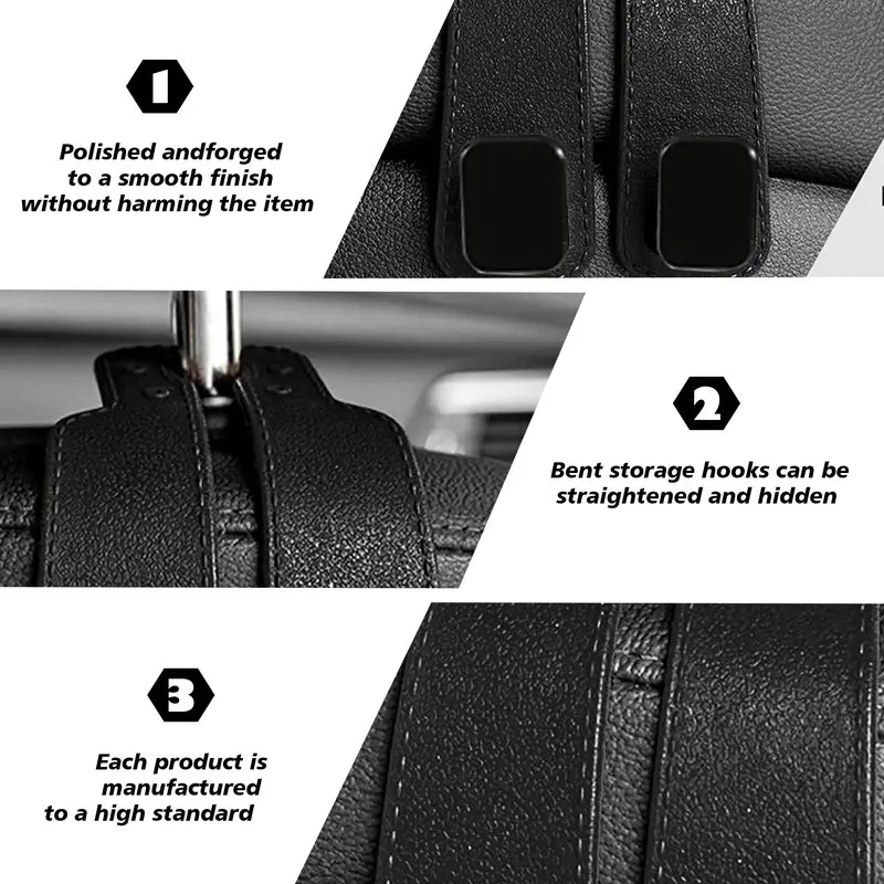 ⚙️Double hook for the backrest of the car seat