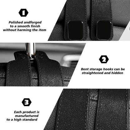 ⚙️Double hook for the backrest of the car seat