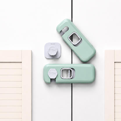 🔒Refrigerator door safety locks (2-pack)