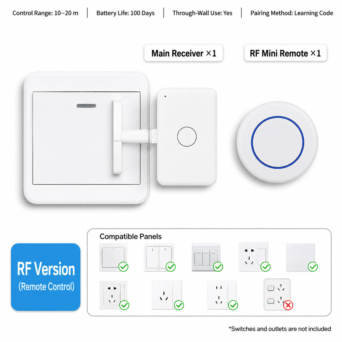 🔥 No-Wiring Wireless Light Switch Pusher | Control Lights From Your Bed 💡