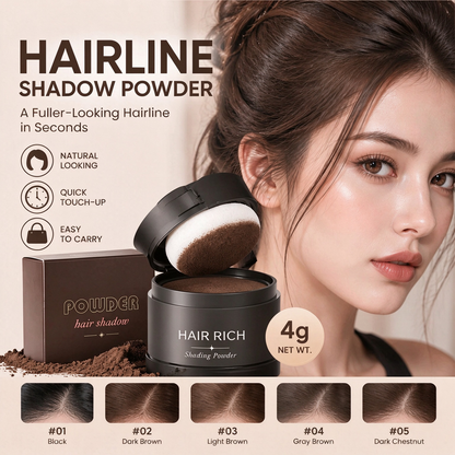 Hair coloring powder