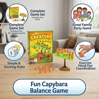 🎲🧠Animal Collision: Capybara Balance Game