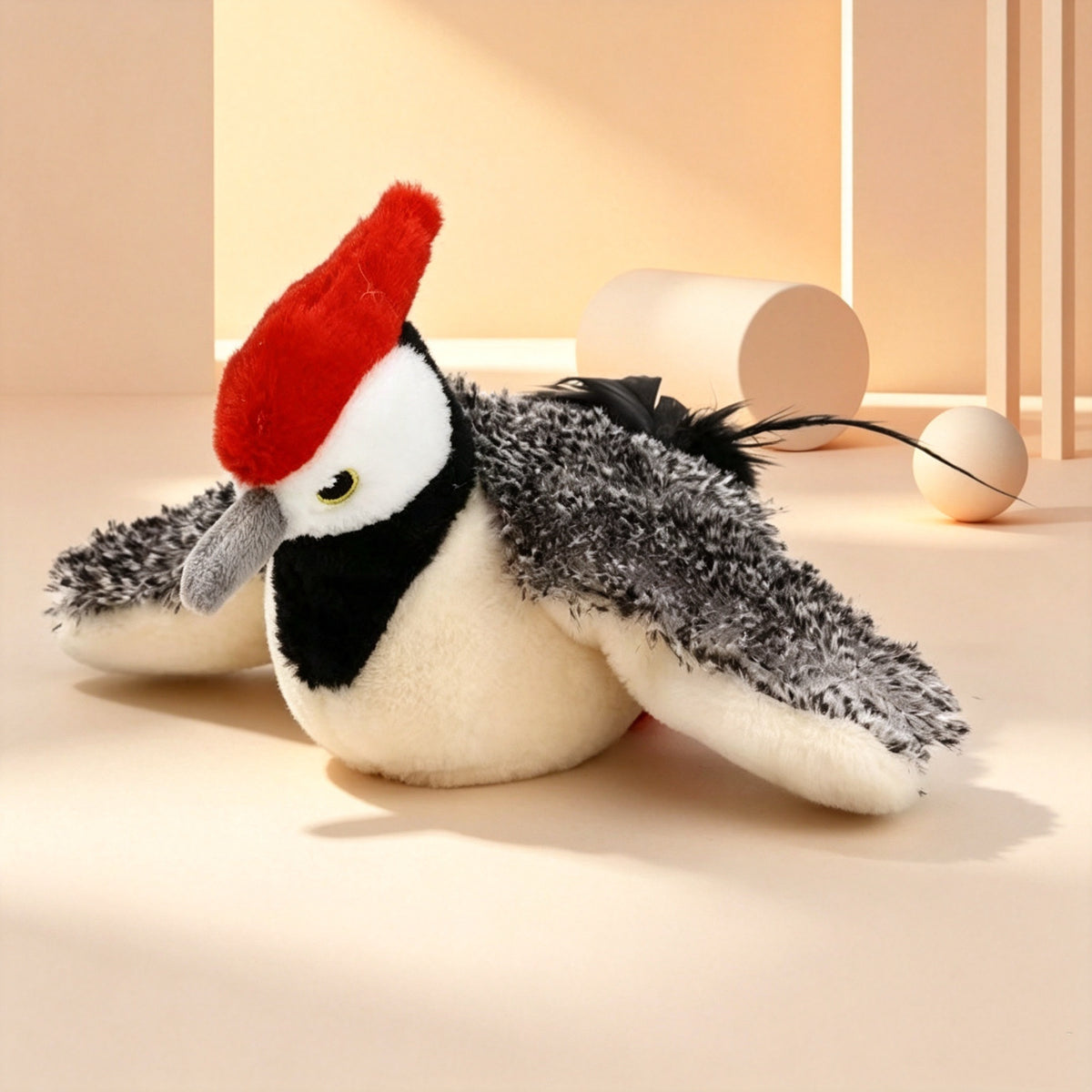Interactive Cat Toys Rechargeable Chirping Flapping Bird