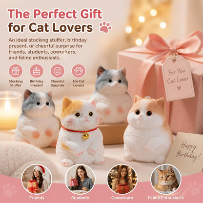 💥Soft and Cuddly Cat – Stress-Relief Squeezable Toy
