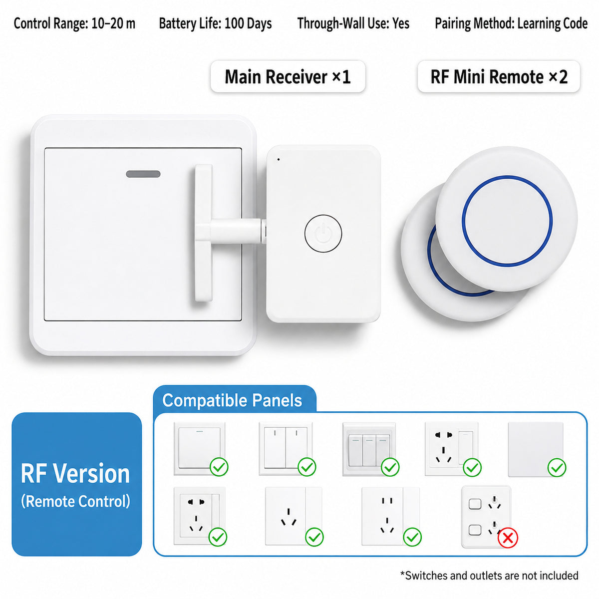 🔥 No-Wiring Wireless Light Switch Pusher | Control Lights From Your Bed 💡