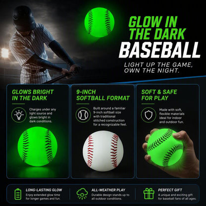 Glow-In-The-Dark Baseballs For Training
