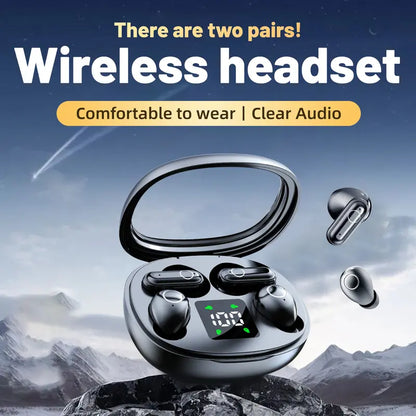 Wireless Bluetooth Sports Noise-Canceling Headphones