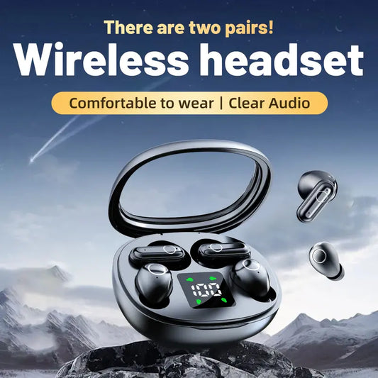 Wireless Bluetooth Sports Noise-Canceling Headphones