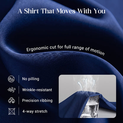 🔥Hot Sale 49% off🌟👔 Men's Non-Iron Shirts – Wrinkle-Free, Comfortable All Day & Perfect for Business or Casual 👕