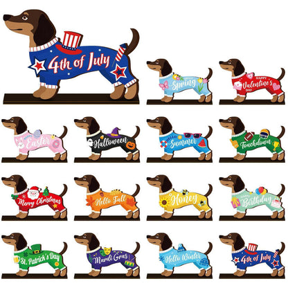 🎨Cute Animal Wooden Signs, Desktop Decor & Gifts