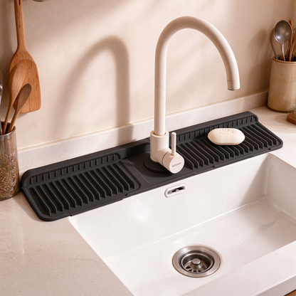 Silicone Faucet Splash Guard Mat
