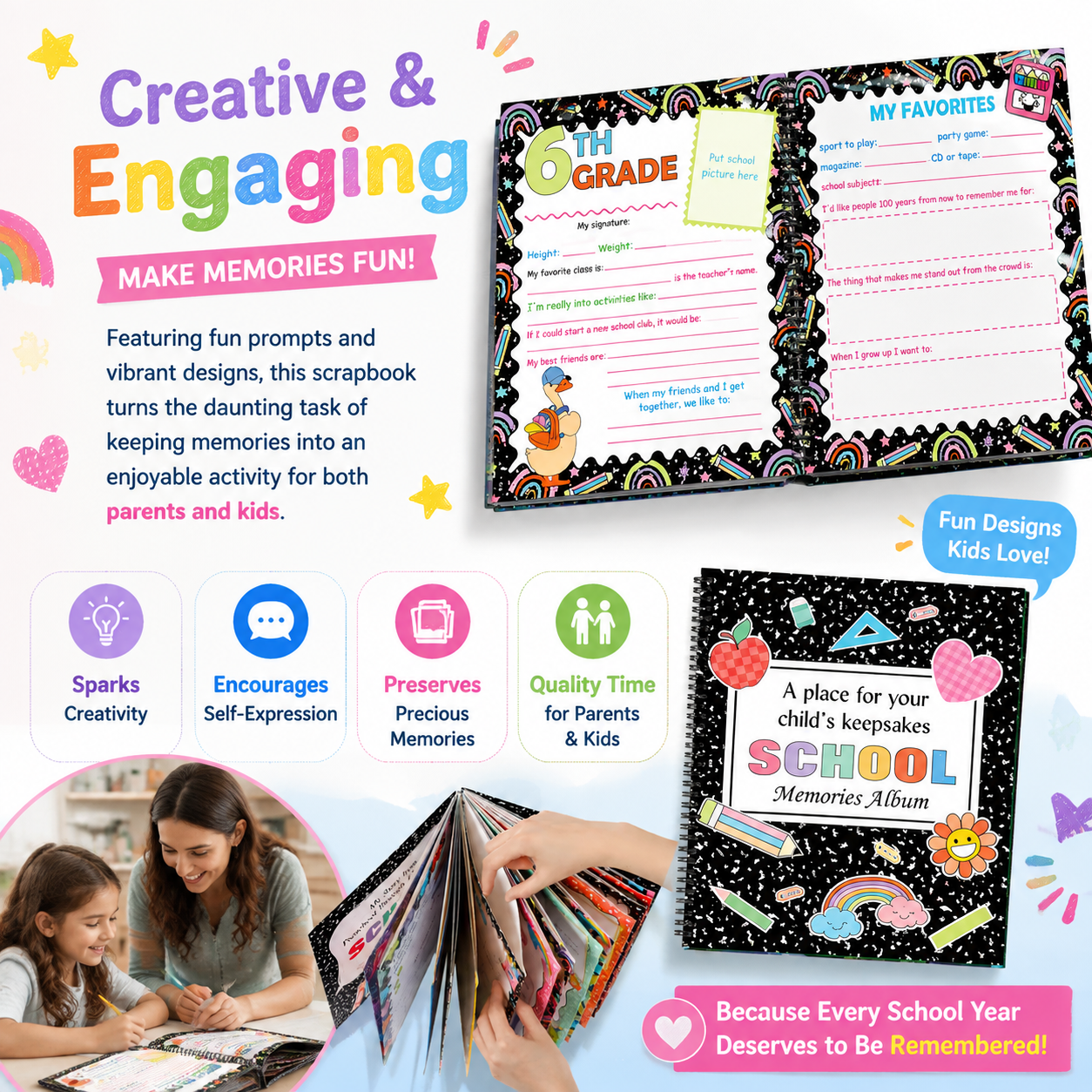 📚Children's School Memory Album