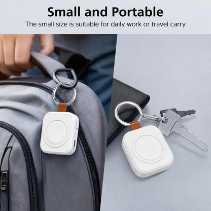 ⚡⌚1200mA Portable Magnetic Watch Wireless Charger