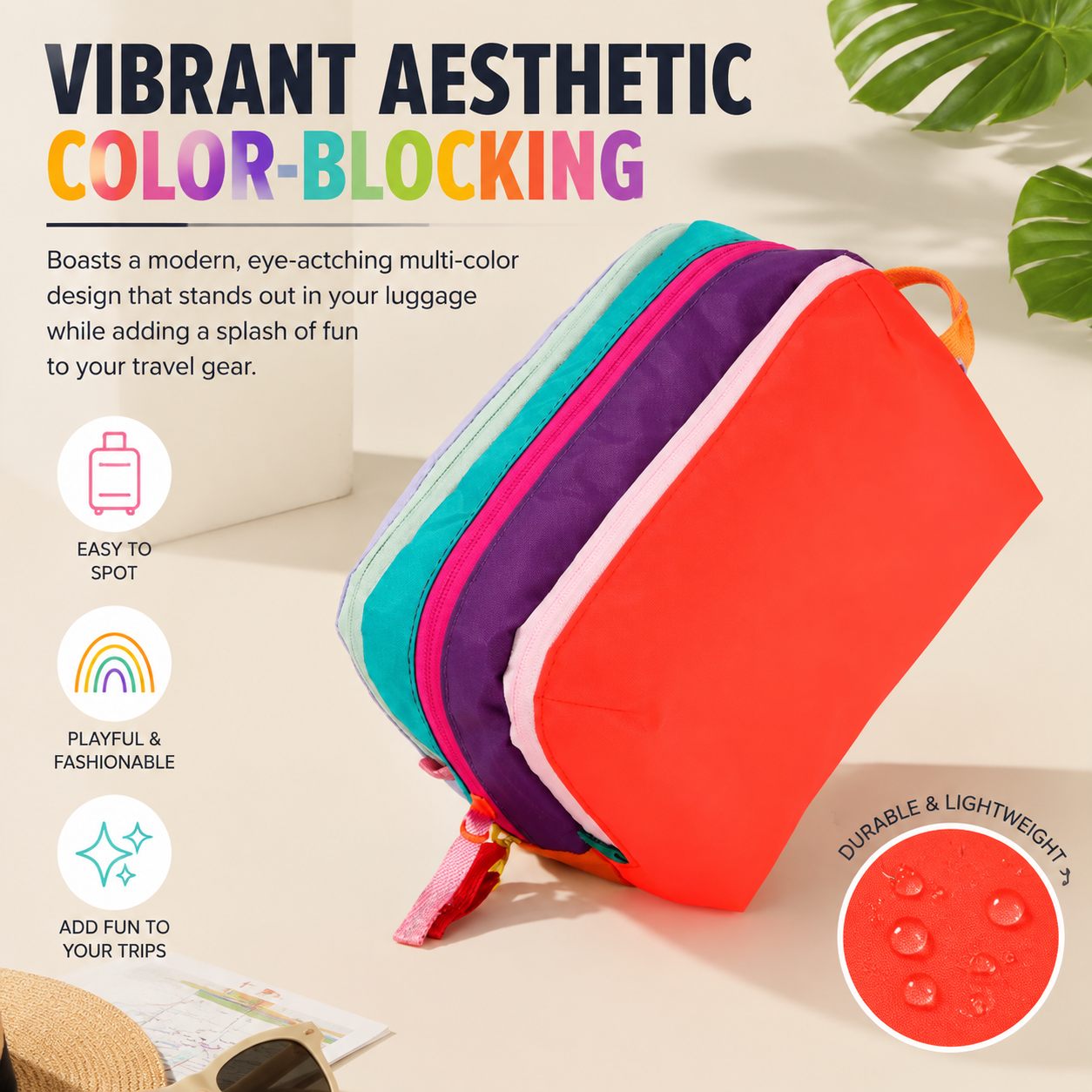 🎒Multifunctional large-capacity travel storage bag