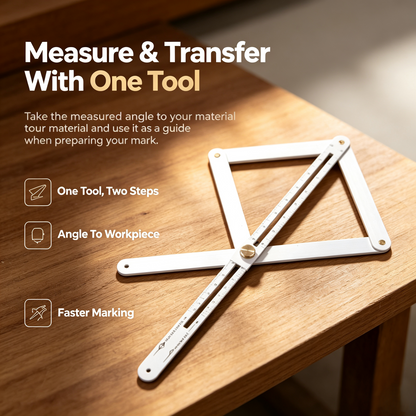 Adjustable Corner Angle Finder & Measuring Tool
